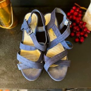 Blue Summer Heels